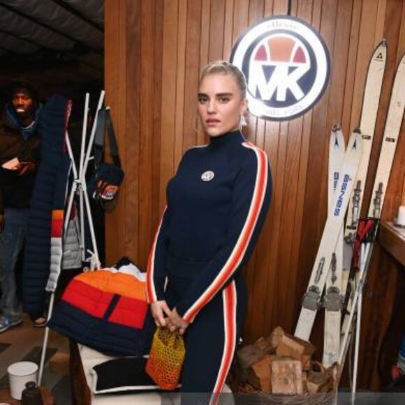 Exclusive Collab Michael Kors X Ellesse Merino Wool Mock-Neck Sweater Apres Ski - Picture 5 of 14